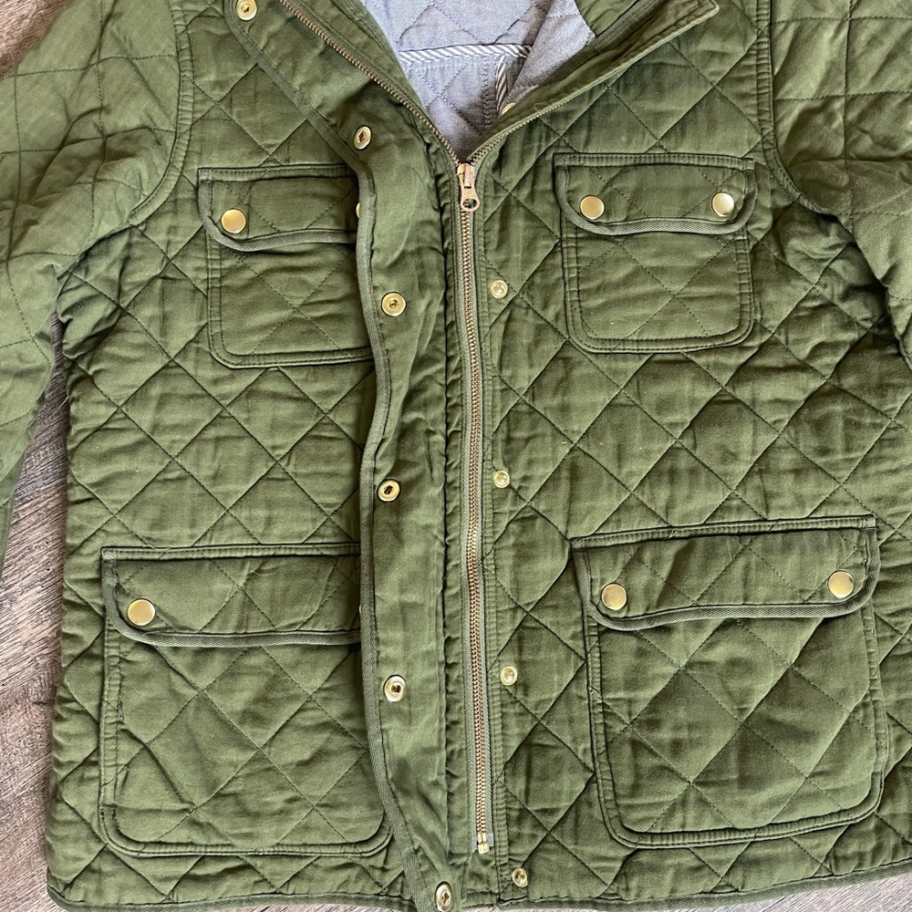 J. Crew quilted Downtown Field Jacket - Picture 7 of 12